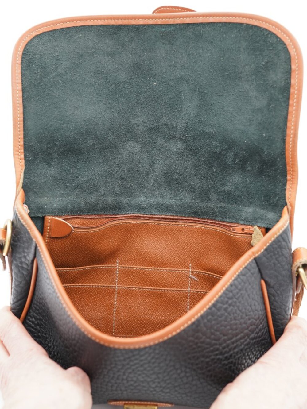 D & B  Large Equestrian Saddle Bag AWL - Picture 9 of 16